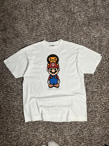 Bape mario bros shirt - x,